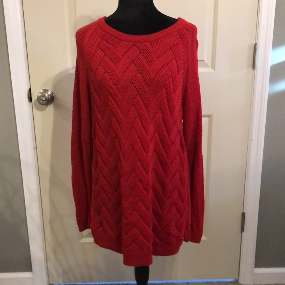 Sonoma Red sweater for women